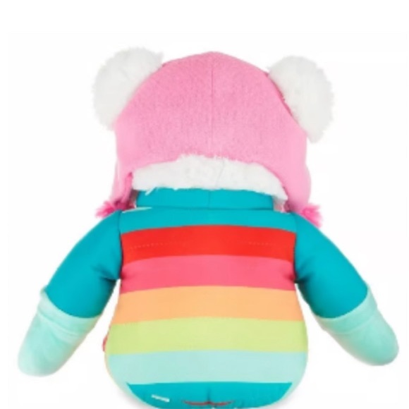 Snowflake Teddy Plush 2023 / 18” Girl Holiday Ski - Picture 2 of 7